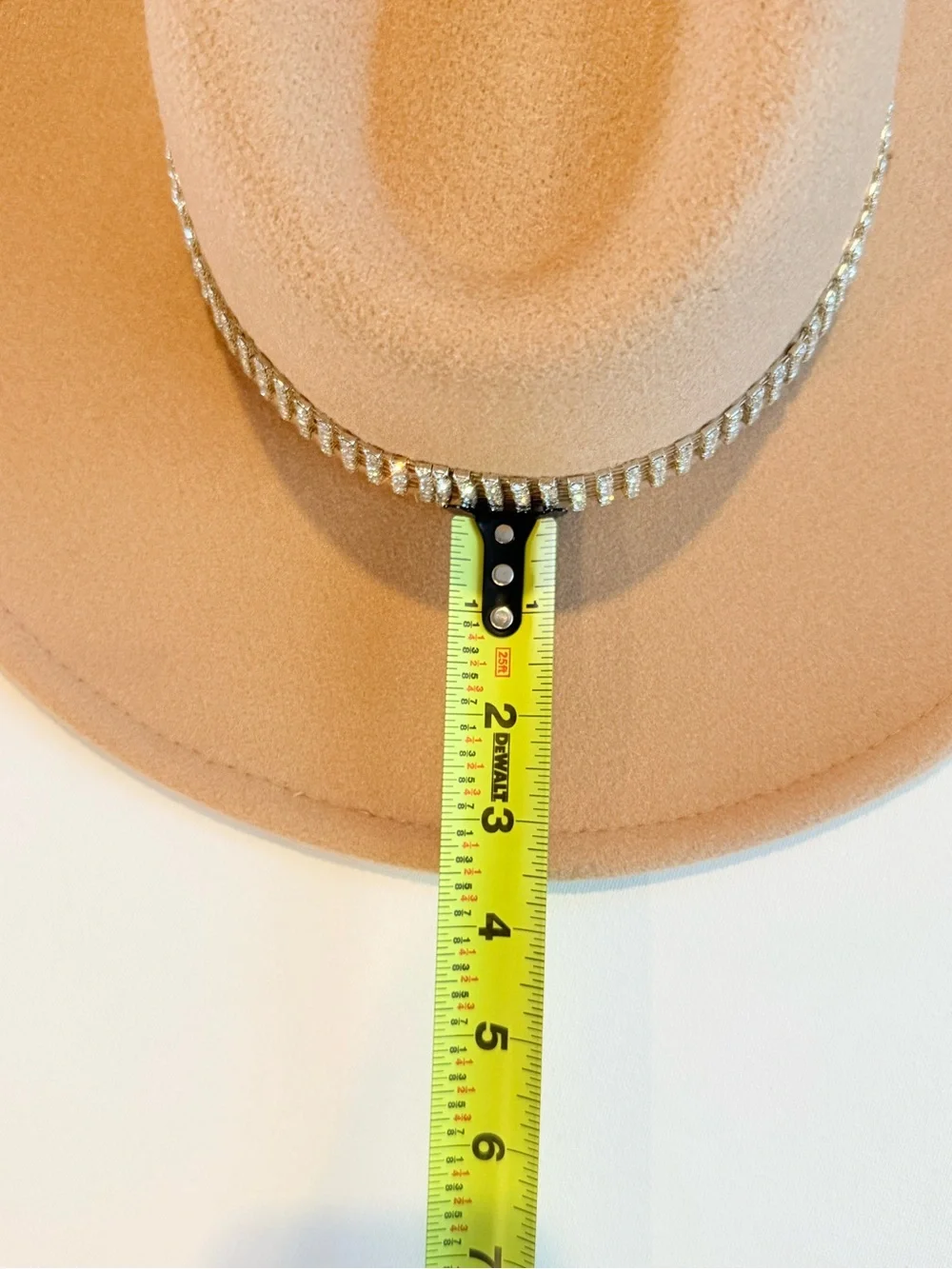 Forever Fated Rhinestone Felt Fedora – Iced Mocha